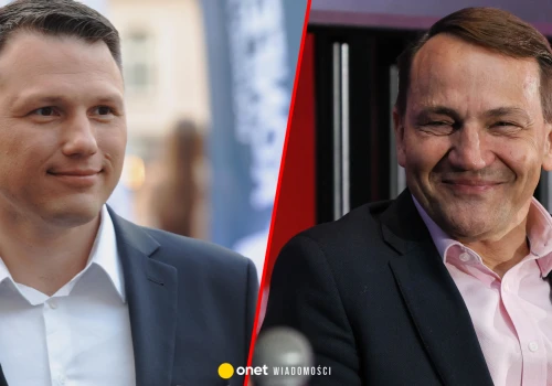 Sławomir Mentzen dziękuje Radosławowi Sikorskiemu. 