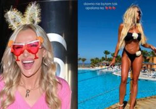 Eliza Trybała pozuje w czarnym bikini w Egipcie i dumnie ogłasza: 