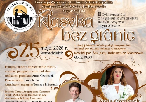 „Klasyka bez granic” wraca na Podkarpacie. Wielkie dzieła muzyki klasycznej zabrzmią symfonicznie w świątyniach regionu