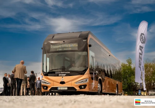 Nowy autobus elektryczny będzie woził mieszkańców gminy Bełchatów