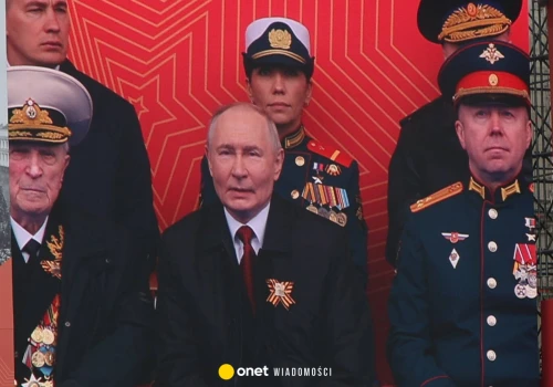 Tak wyglądała parada na Placu Czerwonym w Moskwie. Ci przywódcy towarzyszyli Władimirowi Putinowi