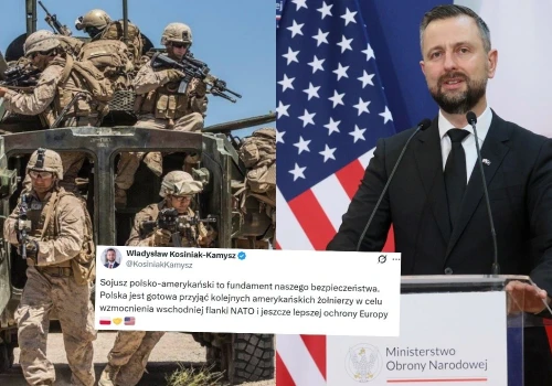 Minister Obrony Narodowej zgodnie z Nawrockim: chętnie przyjmiemy więcej żołnierzy USA