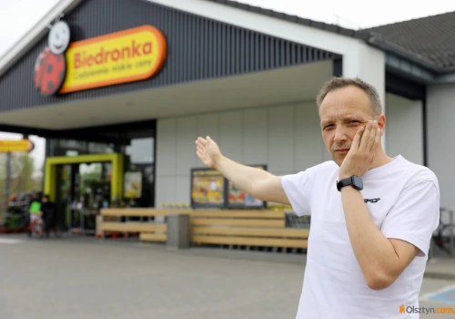 Olsztyn. Robił zakupy w Biedronce na os. Generałów - posądzono go o kradzież. 