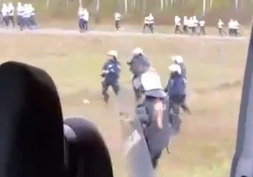 O krok od starcia pseudokibiców. Jest komunikat i nagranie od policji