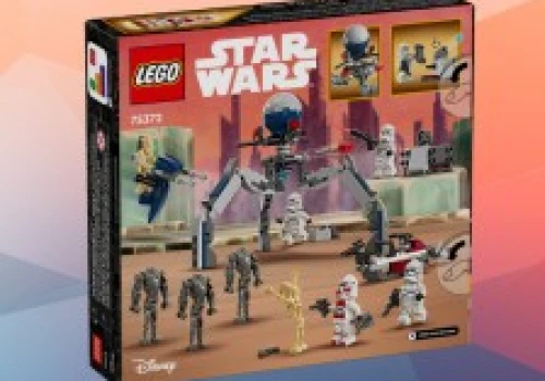 LEGO Star Wars Zestaw bitewny z żołnierzem armii klonów i droidem bojowym za 79,99 zł w Amazon PL