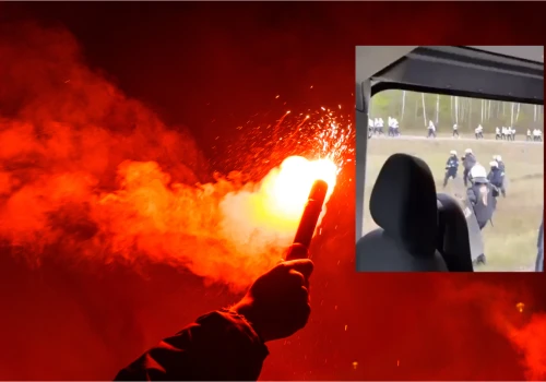 Mało brakowało! Kibole z Białegostoku zaatakowali autokar