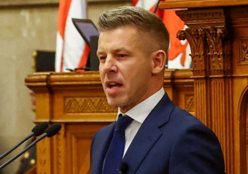 Magyar przemawiał już jako premier Węgier. 
