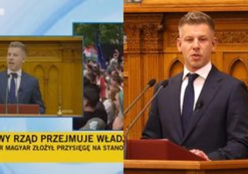 Nowy premier Węgier przemówił do narodu. Tłumacz TVN24 się rozpłakał (WIDEO)