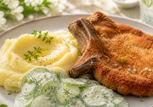 Najlepszy klasyczny schabowy z kością. Przepis Bogumiła Przybylaka