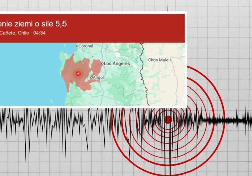 Trzęsienie ziemi w Chile. Hipocentrum na głębokości 23 km