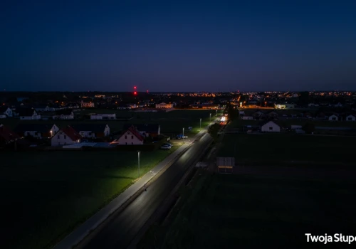 Nowe lampy na ścieżce rowerowej do Piotrowic