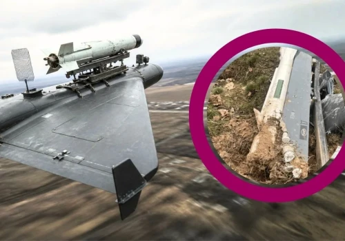 Dron kamikadze dostał rakietę. Kombinują z latającą pułapką