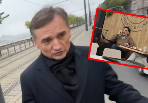 Zobaczył Ziobrę na lotnisku i od razu zrobił fotkę. Już wiadomo, w jakim kraju jest uciekinier. „Wyleciał z Węgier wczoraj”