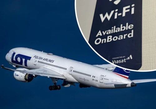 LOT. Testujemy Wi-Fi na pokładzie Dreamlinera