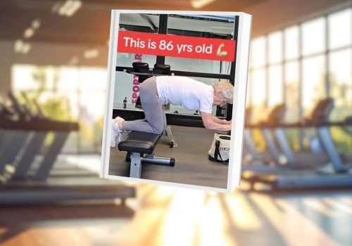Nie zgadniecie, ile ma lat. Jej trening na siłowni robi wrażenie