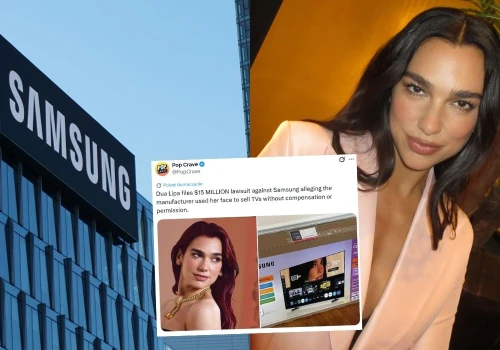 Dua Lipa pozywa Samsunga za umieszczenie jej wizerunku na kartonach od telewizorów