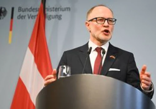 Incydent z ukraińskimi dronami. Łotewski minister podał się do dymisji