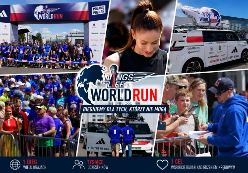 TŁUMY OPANOWAŁY POZNAŃ! Wings for Life World Run 2026 poruszył tysiące serc!