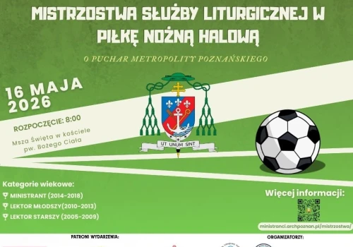 Poznań: Mistrzostwa Służby Liturgicznej w piłkę nożną halową o puchar Metropolity Poznańskiego