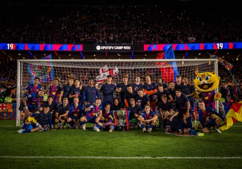 FC Barcelona mistrzem Hiszpanii!