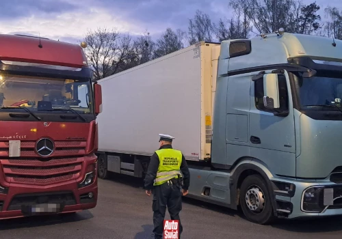 Inspektorzy ITD zatrzymali dwa tiry z Turcji. Liczba mandatów zaskakuje
