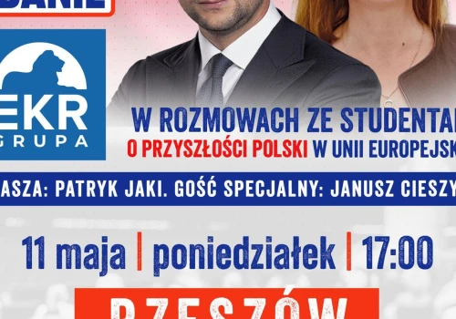 Patryk Jaki dzisiaj w Rzeszowie. Czy w klubie Pod Palmą trafi na trudnego przeciwnika?