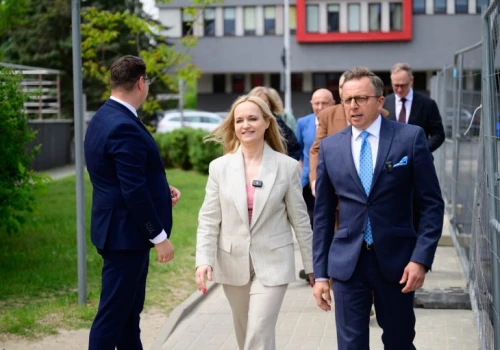 Ministra zdrowia w Łodzi. Mówiła o inwestycjach w łódzkich szpitalach