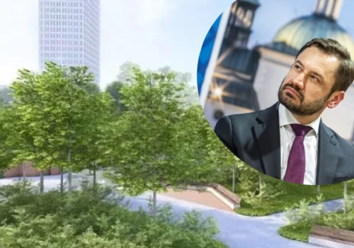Miasto wycofuje się z zazielenienia ronda Mogilskiego? Prezydent  tłumaczy to budową metra