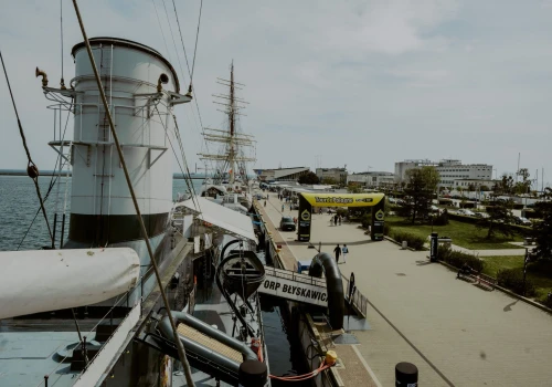 Inauguracja pierwszego etapu 83. Tour de Pologne UCI WorldTour na ,,ORP Błyskawica”