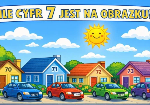 Test na spostrzegawczość i inteligencję. Dzieci rozwiązują, dorośli mają problem