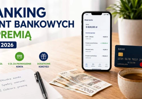 Ranking kont bankowych z premią – Maj 2026