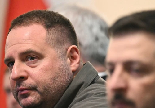Brudne pieniądze na szczycie ukraińskiej władzy. Jermak usłyszał zarzuty