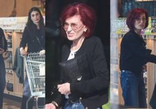 Wychudzona Sharon Osbourne robi zakupy u boku córki. Coraz bardziej niknie w oczach? (ZDJĘCIA)