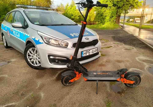 Zielona Góra. Kontrole rowerzystów i hulajnóg, ujawniono 28 wykroczeń