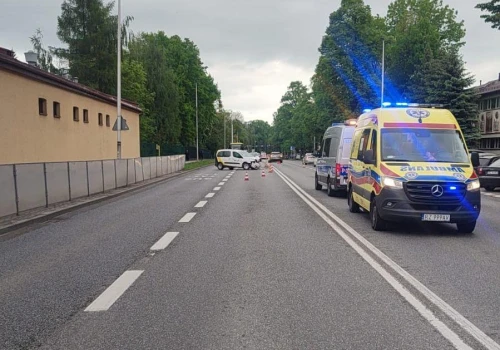Pechowy poranek w Rzeszowie. Dwa wypadki i ranni na ulicach miasta