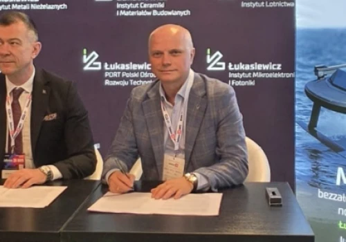 Farada i Łukasiewicz pracują razem nad dronem Manta USV