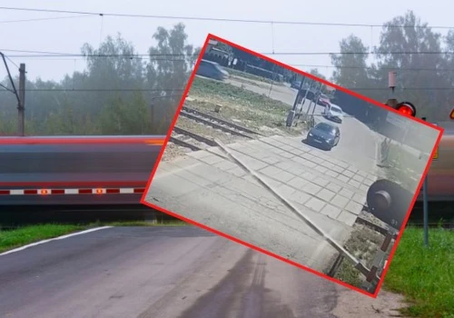 O krok od tragedii na przejeździe kolejowym w Krakowie