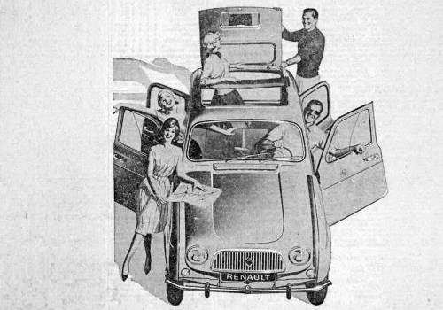 Nowe Renault 4 z 1961 r. „Bez smarowania, bez dolewania wody – wystarczy odrobina benzyny”