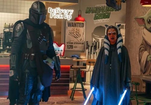 Burger King jako kantyna Star Wars. Mandalorian i Grogu w Krakowie