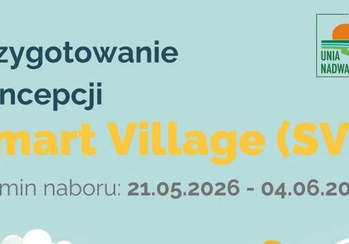 Ogłoszenie o naborze wniosków na powierzenie grantów w zakresie Przygotowania koncepcji Smart Village