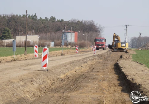 Jaworzyna Śląska. Trwa przebudowa ulicy Węglowej