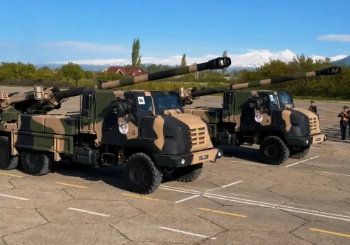 Armenia użytkownikiem francuskich haubic CAESAR 6×6