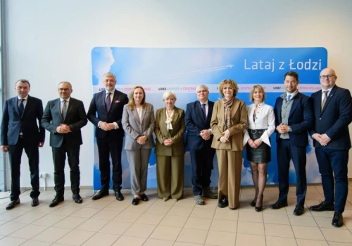 Zacieśnia się współpraca łódzkiego lotniska i CPK. „Te porty nie będą ze sobą konkurować”