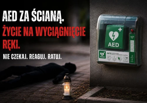 Tragedia obok targowiska. „Defibrylator był na wyciągnięcie ręki, ale życia nie udało się uratować”
