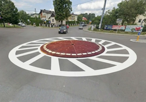 Gumowe ronda w Rzeszowie. Jak zmieni się organizacja ruchu?