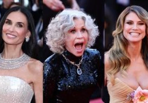 Demi Moore, Jane Fonda i Heidi Klum brylują na ceremonii otwarcia festiwalu w Cannes (ZDJĘCIA)