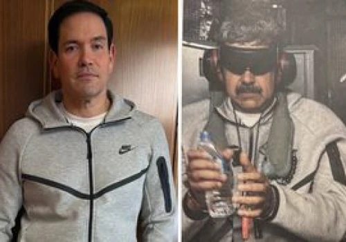Rubio jak Maduro. Sekretarz stanu zaskoczył strojem