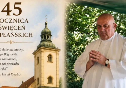 45 lat kapłaństwa ks. Brunona Lubińskiego. Jubileusz duchownego związanego z Pawłowem