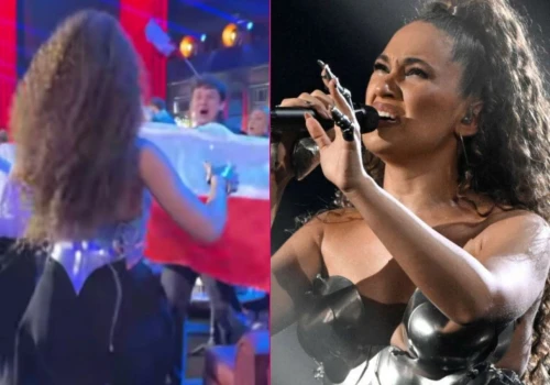 Alicja Szemplińska zeszła ze sceny i pobiegła prosto do niego. Padły dwa wymowne słowa