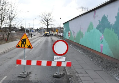 Zamknięty przejazd kolejowy na ul. Rolniczej